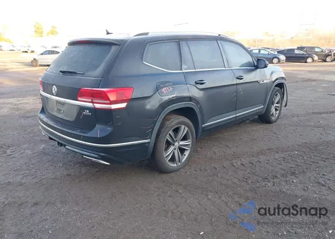 2019 Volkswagen Atlas 3.6L V6 Se W/Technology R-Line из США, поврежденный, VIN 1V2XR2CA4KC549298